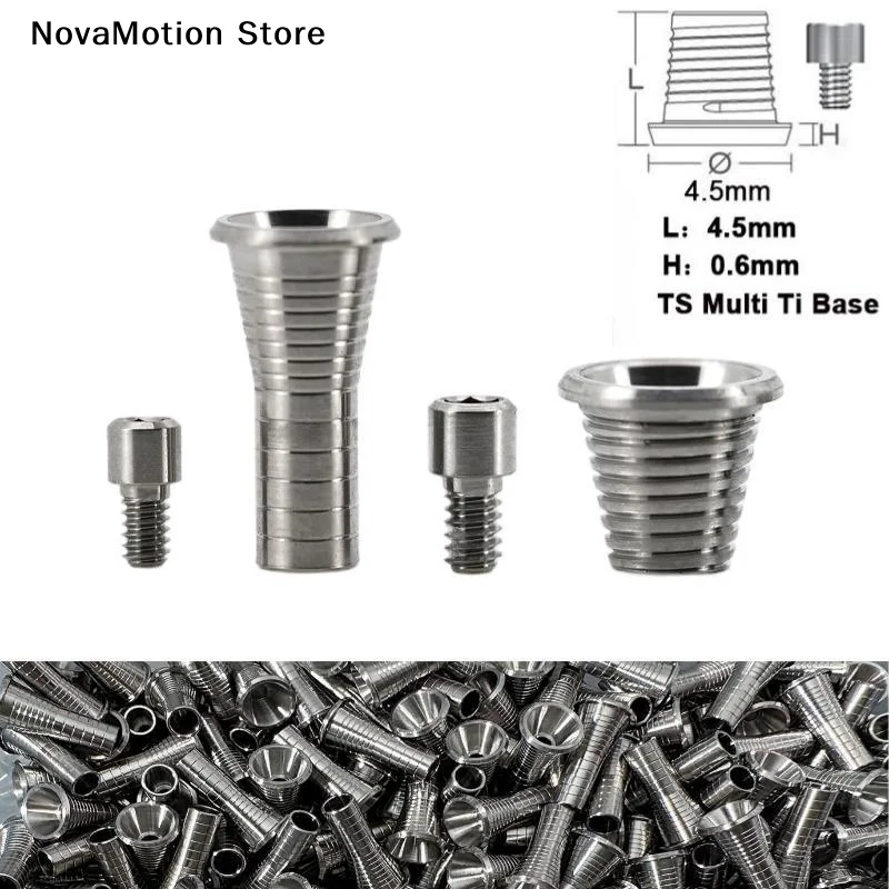 [NM]Multi-Unit Titanium Base Abutment CAD/CAM Grade 5 Ti-Base High Precision Implant Restoration Dental Clinics Labs[NM]