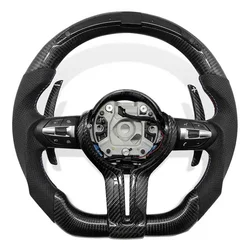 Steering Wheel for BMW F30 F10 F20 F11 F31 F32 E90 E91 E92 X1 X2 X3 X4 X5 X6 5GT M3 M6 Carbon Fiber LED Car Interior Accessories