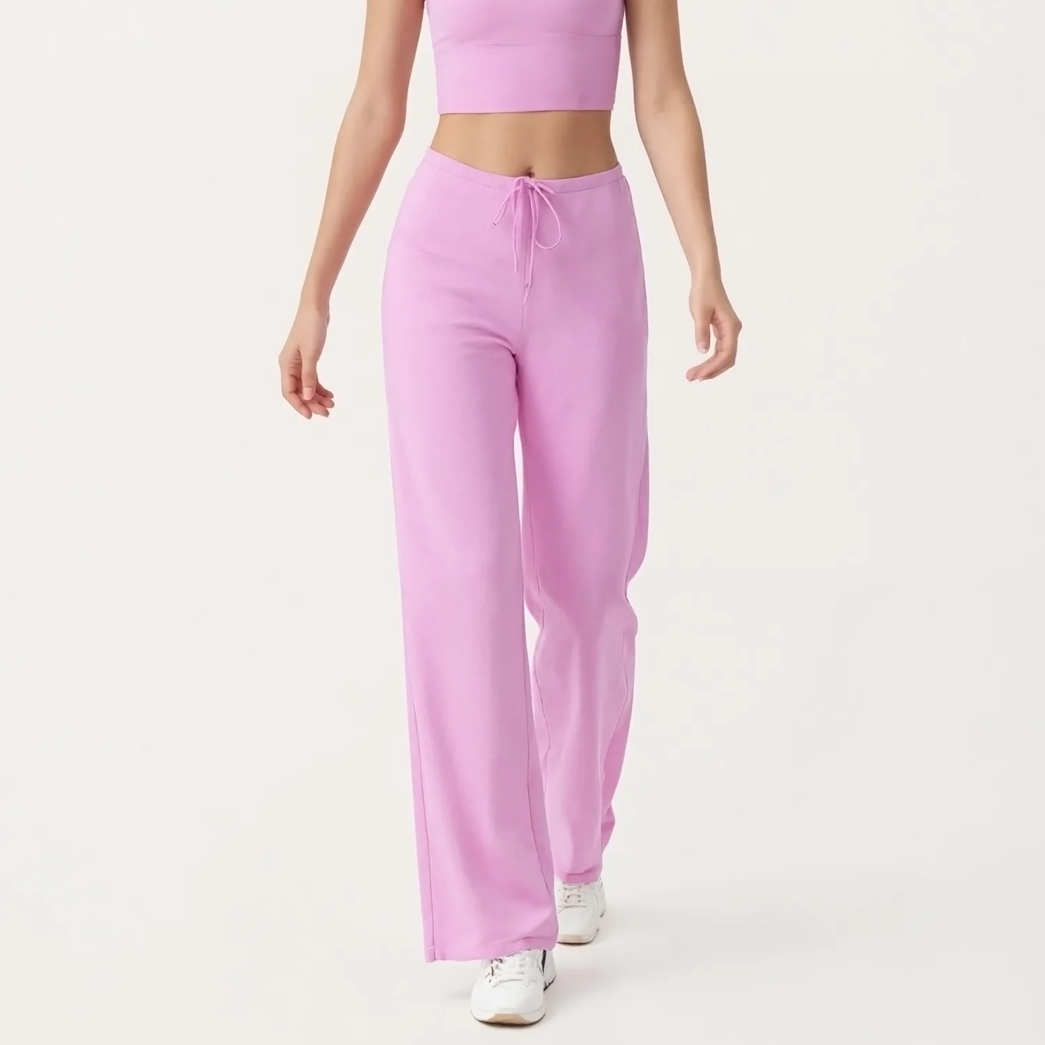 

Струящиеся широкие брюки для йоги для женщин — устойчивые к запаху, свободный крой и утягивающий силуэт для активного отдыха и тренировок