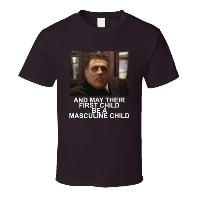 Luca Brasi The Godfather Movie Quote Fan T Shirt