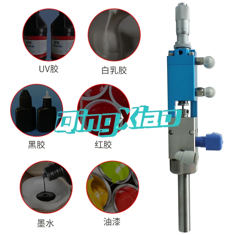 Micrometer Fine Tuning High Frequency Enhanced  Spray Valve Pneumatic  Precision Atomization Three  Proofing Paint UV Dispensing - view 6