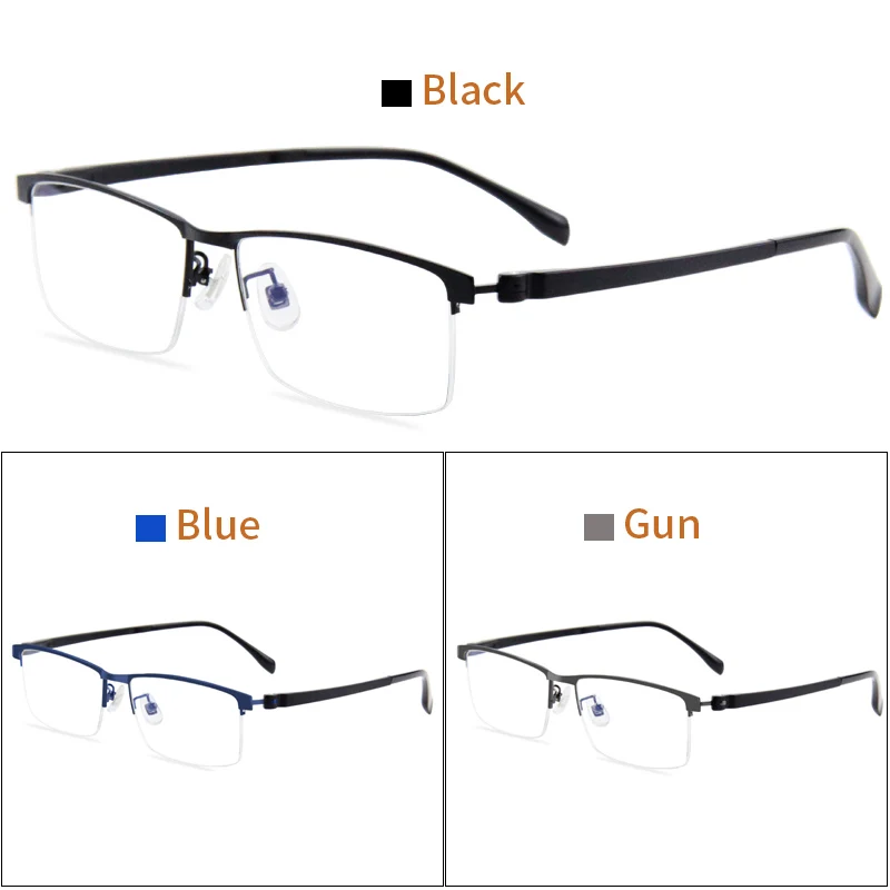 Anti-blue Light Reading Glasses Ultralight Eyeglasses Frame for Men, Diopters: +1.0 +1.25 +1.5 +1.75 +2.0 2.25 +2.5 to +4.0 image 5