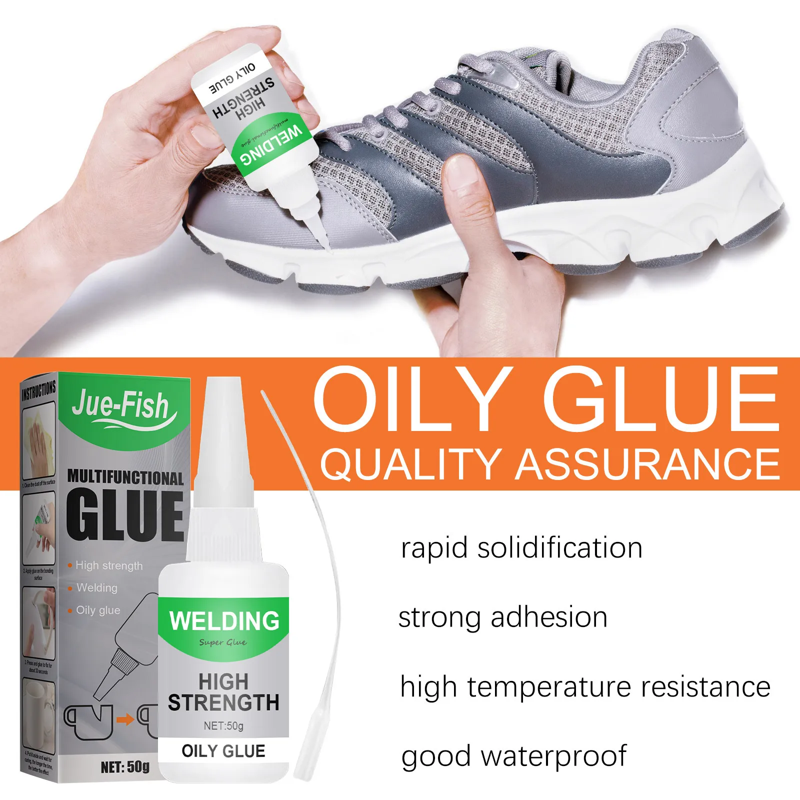 Welding High Strength Oily Glue Multifunction Universal Super Adhesive Glue Strong Plastic Wood Ceramics Metal Soldering Agent