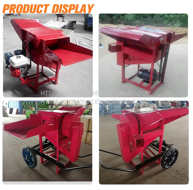 Motorkorn Weizen Paddy Reis Drescher