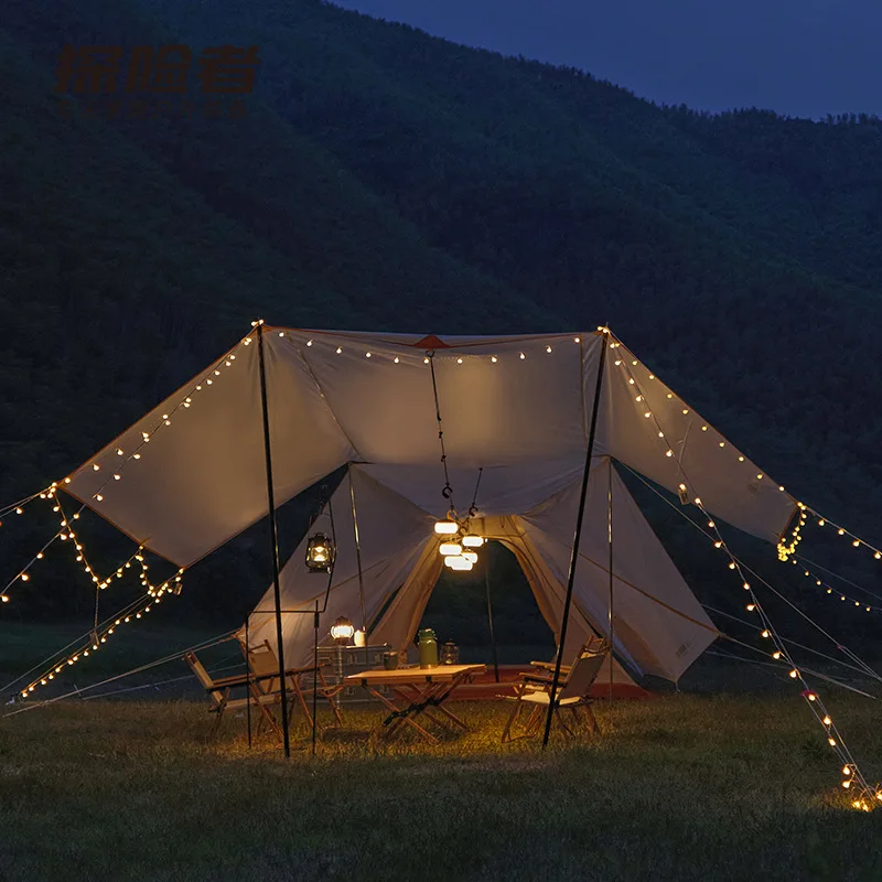 

Ultralight Waterproof Anti-UV Teepee Automatic Pop Up Picnic Shelter Multi-person Outdoor Tents For Camping