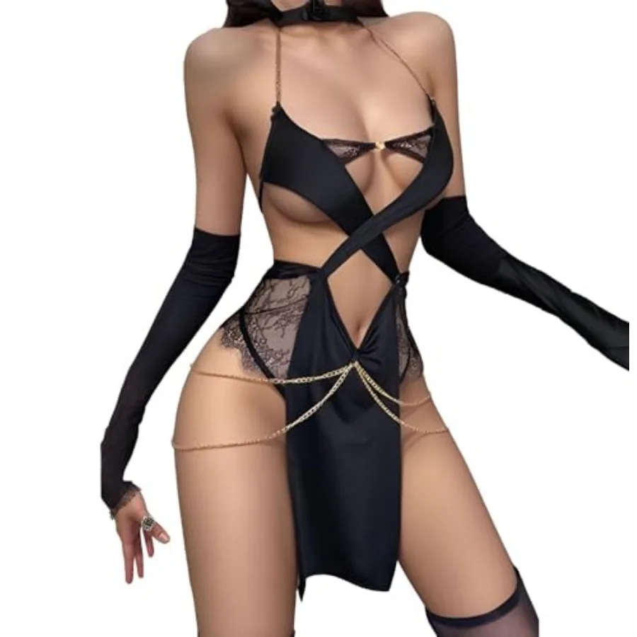 

Ladies Sexy Cosplay Costumes-Nurse, Bunny, Nun,,Devil, Student Roleplay Outfits for Nightclub Halloween