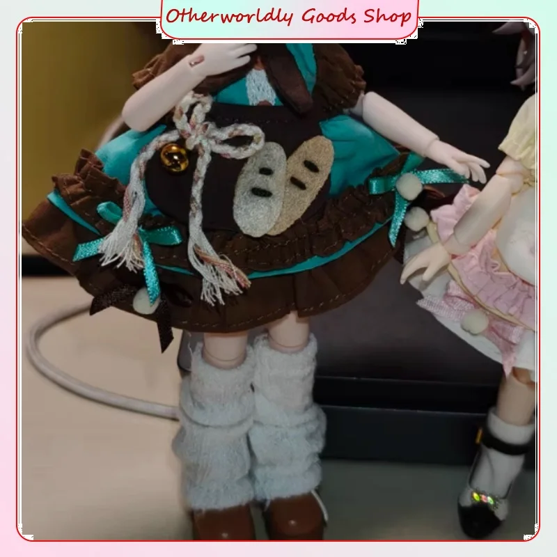 Come4free Dessert Series Mint Raw Chocolate Doll Outfit 1/12 Ob11 Bjd Skirt Doll Clothes Decoration Cute Holiday Gift Toys