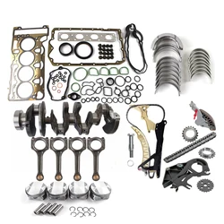 Overhaul Rebuild Kit full set Crankshaft Con Rods Pistons Ring For BMW E81 E82  E85 E87 E90 E91 120i 320i N46B20 N46 2.0L Engine