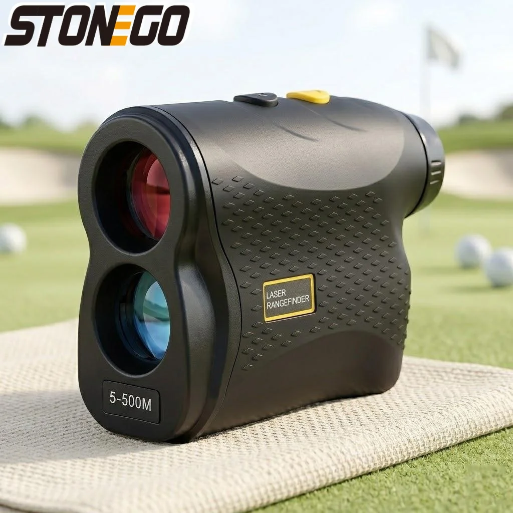 

High Precision Laser Golf Rangefinder 500M Distance Meter with Flag Lock Technology for Accurate Measurement