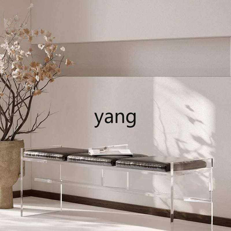 

Yhm home door change shoes long bedside stool bedroom light luxury