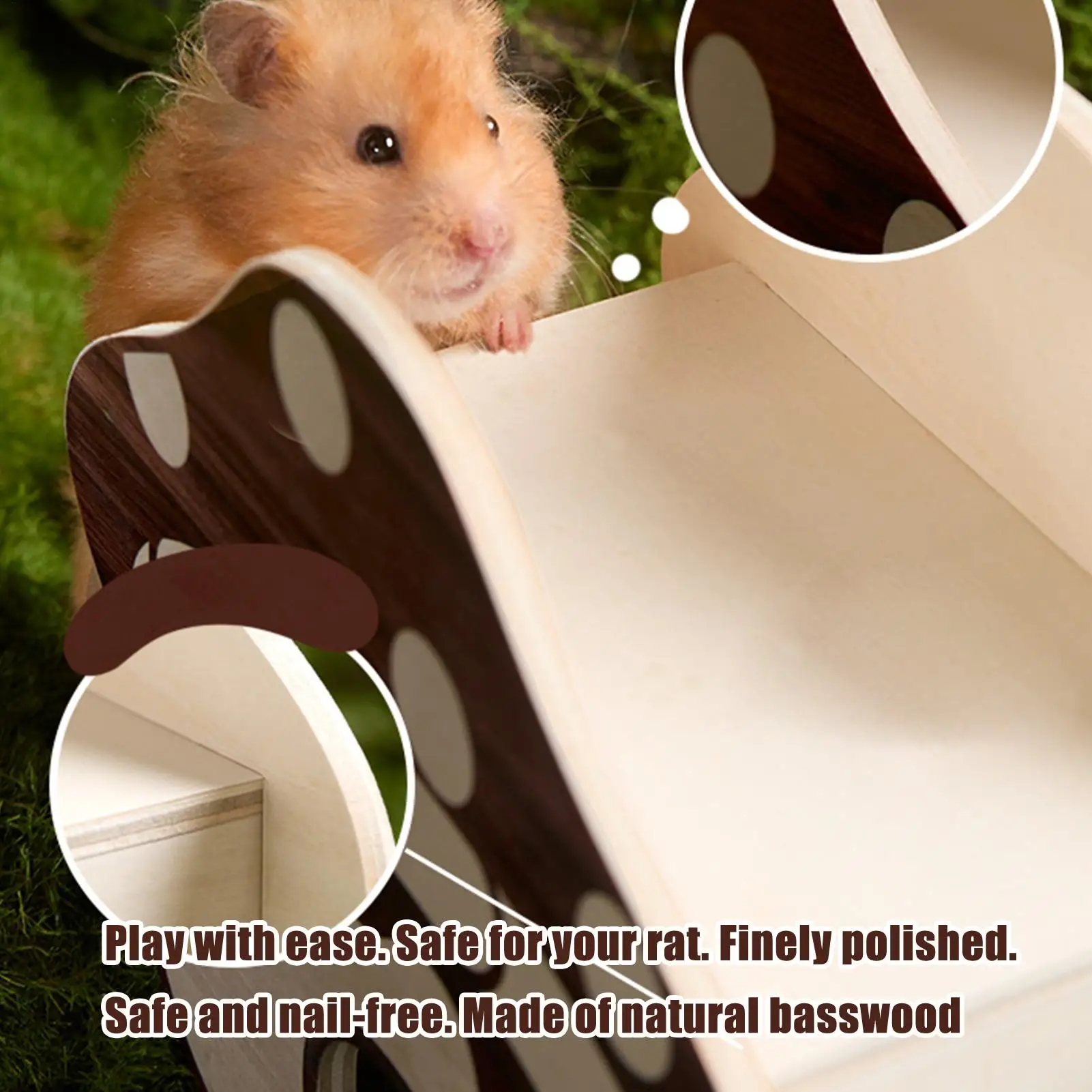 Hamster Hut Wood Mu… - image