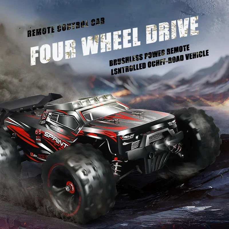 85KM/H Super Brushless 50KM/H Brushed RC Car 4x4 Off Road Remote Control High Speed Drift Racing Truck Toy Kids Adults 4WD 1:16