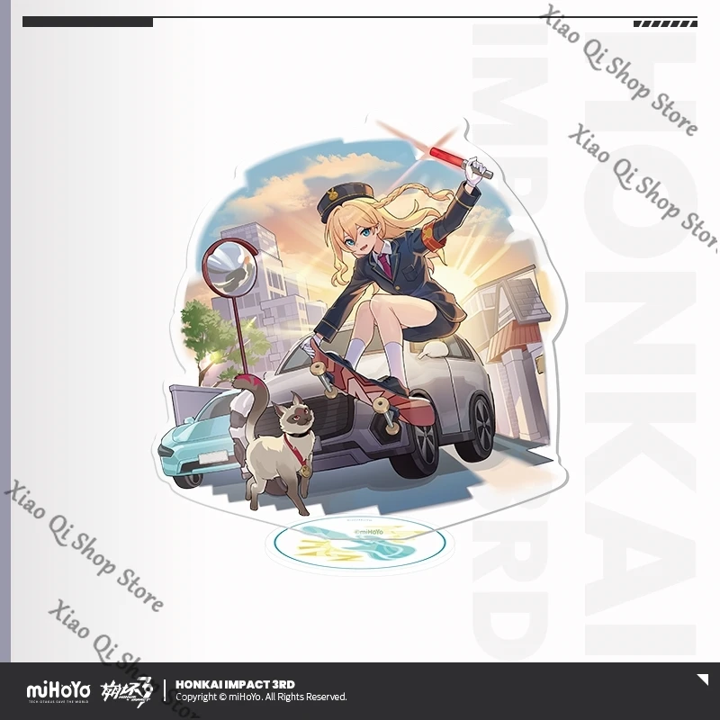 Honkai Impact 3rd  The Second Scar Series acrylic standing sign Kiana Li Sushang official Genuine Collector's Edition gift