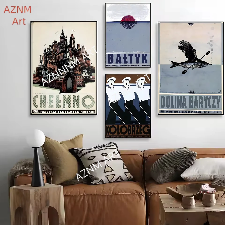 R-Ryszard Kaja Artworks Polish Poster HD art sticky wall waterproof home living room bedroom bar aesthetic decoration
