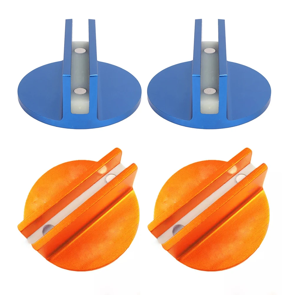 وسادة رفع السيارة من الألومنيوم لإصلاح السيارات متوافقة مع مقابس الأرضية سهلة التركيب وزيادة قوة القابضة