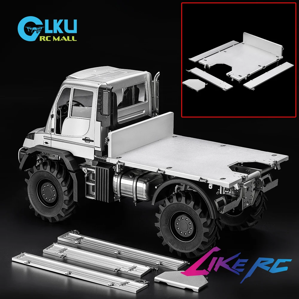 1/14 4*4 U535 remote control simulation alloy off-road climbing vehicle model - compartment