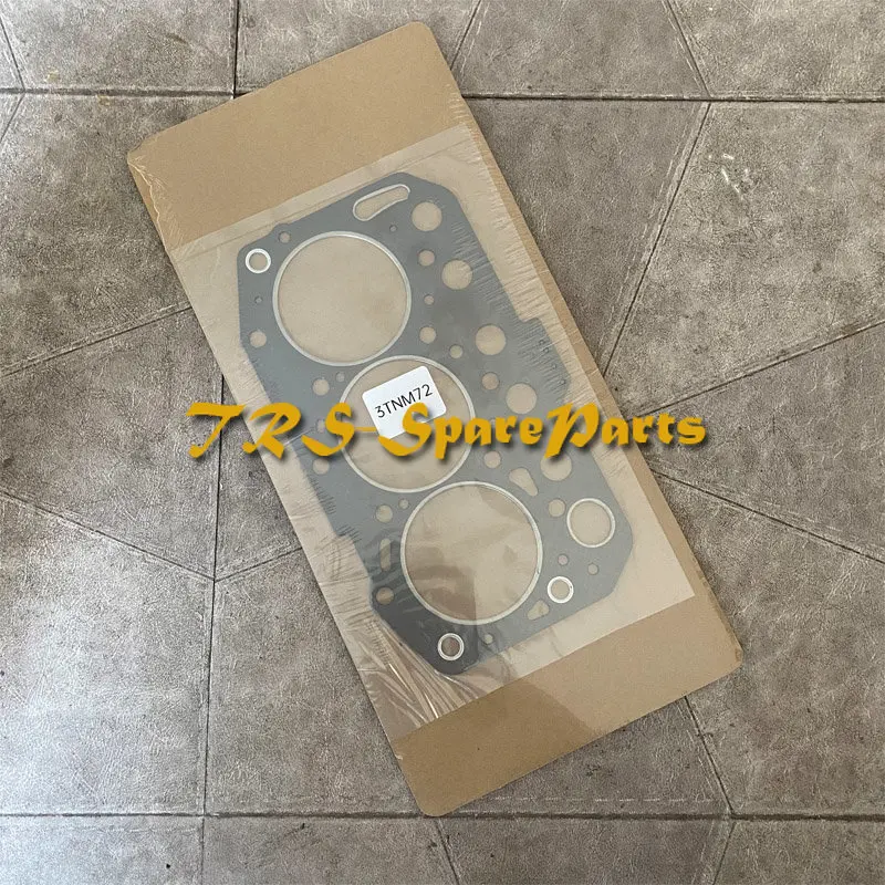 Engine Head Gasket for Yanmar 3TNM72 3TNM72-AWM Mini-Excavator Loader 119025-01332