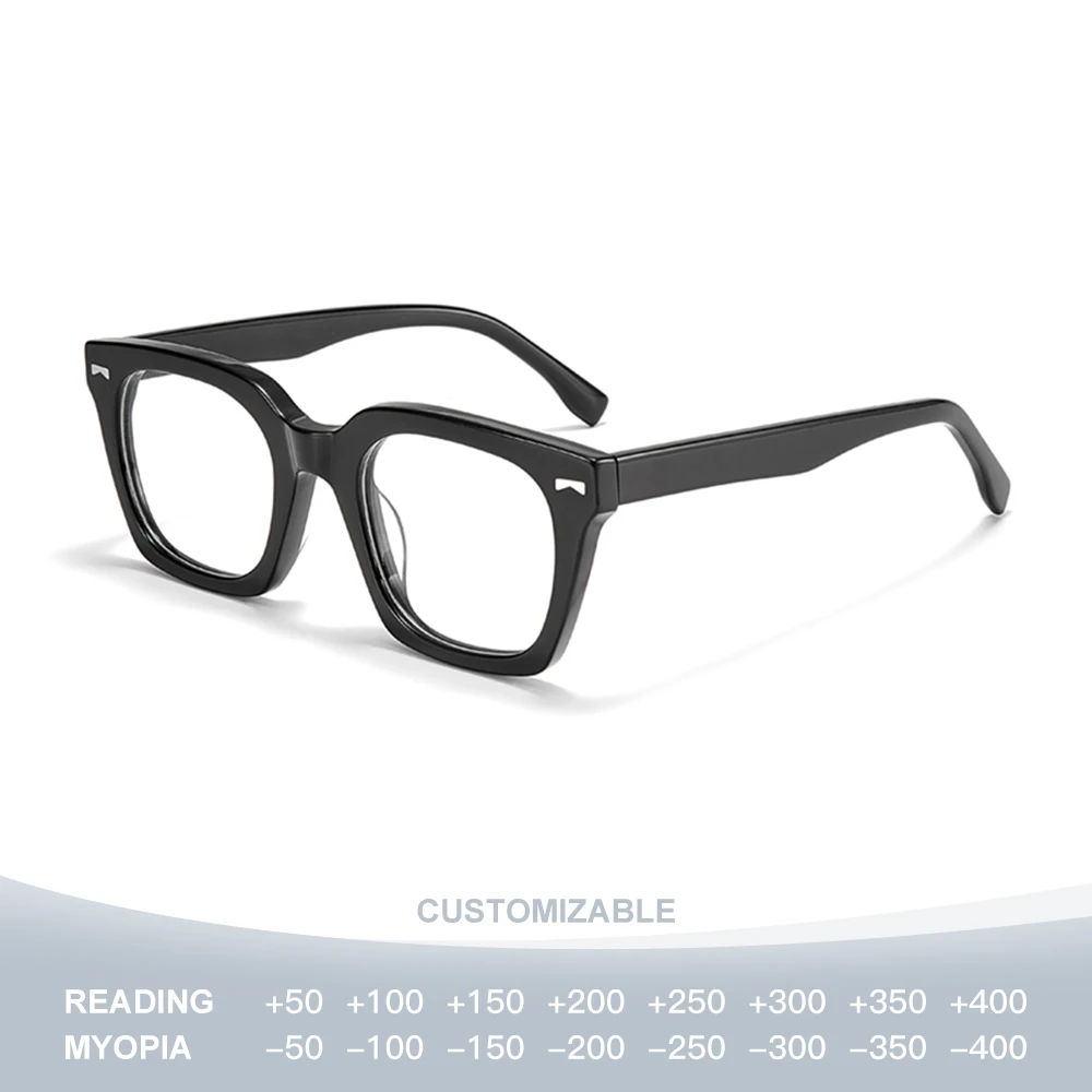 

Unisex Square Frame Reading Glasses Fashion Trend Anti Blue Light Computer Eyeglasses Cat Eye Presbyopia Reading Glasses