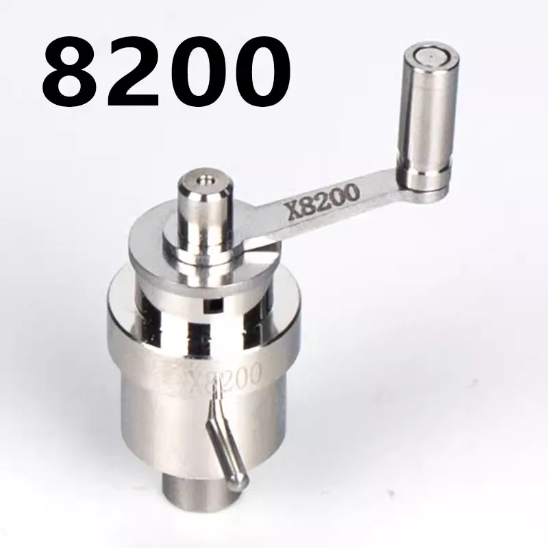 Watch repair tools mainspring barrel winder mainspring winding drum stainless steel movement plate hand-winding barrel tool