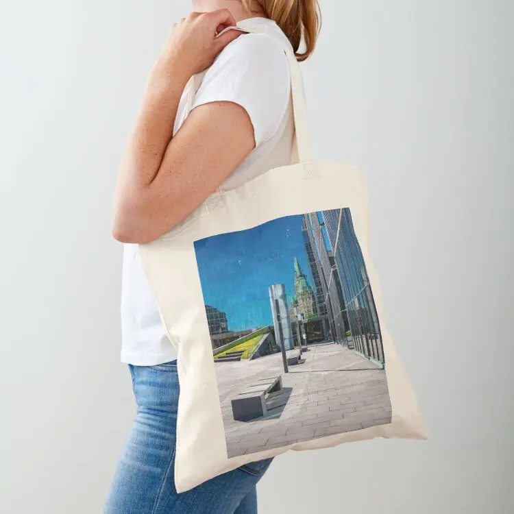 

Old Reflected in New Tote Bag Canvas stote bag canvas tote bag ecological bags free delivery bags