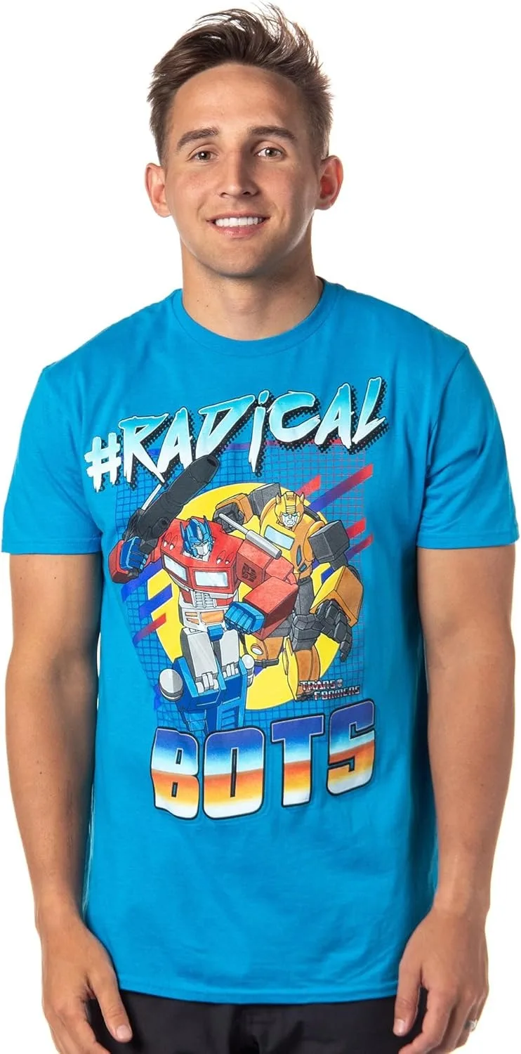 

2026 Summer Hasbro Licensed Transformers Optimus Prime100% Cotton Print T-shirt Bumblebee G1 Comfortable Optimus Prime Bumblebee