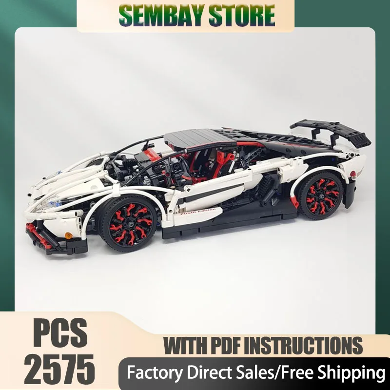 

Чемпион Скоростные автомобили Moc Строительные кирпичи Модульные LP 720-4 Edition Модель Технологии Блоки Рождественские игрушки «сделай сам» Строительные подарки