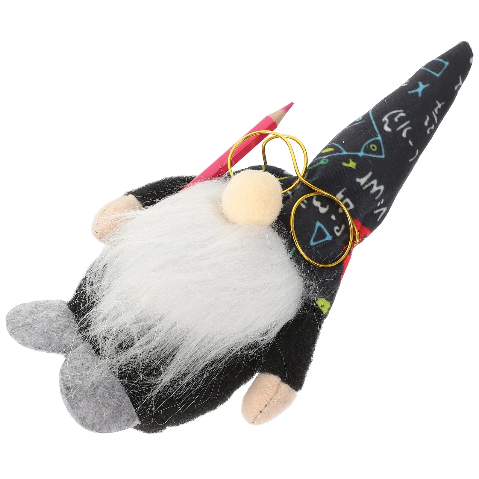 

Faceless Gnome Black Hat Black Clothes Creative Home Decoration Festival Ornament Small Lovely Cloth Funny