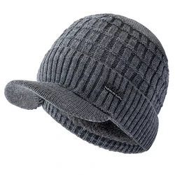 Hot Sale Unisex Winter Hat Plush Fleece Lined Warm Cap Stylish Soft Beanie Hat For Men Women Outdoor Knitted Hat