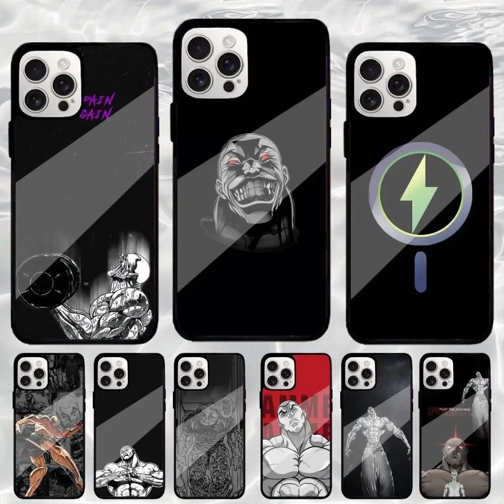 

Cool Jack Hanma Phone Case For iPhone17,16,15,14,13,12,11 Plus,Pro Max Magnetic Magsafe Wireless Charging