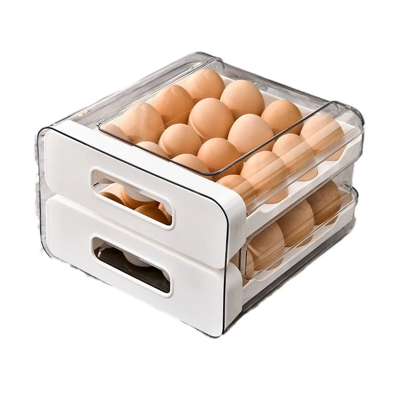 

LTT egg storage box refrigerator special drawer type storage crisper finishing artifact