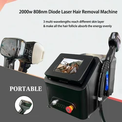 Hair Removal machine 2024 New CE certification 3500W 3 wavelength ice Platinum hair removal 755 808 1064nm diode laser Salon pai