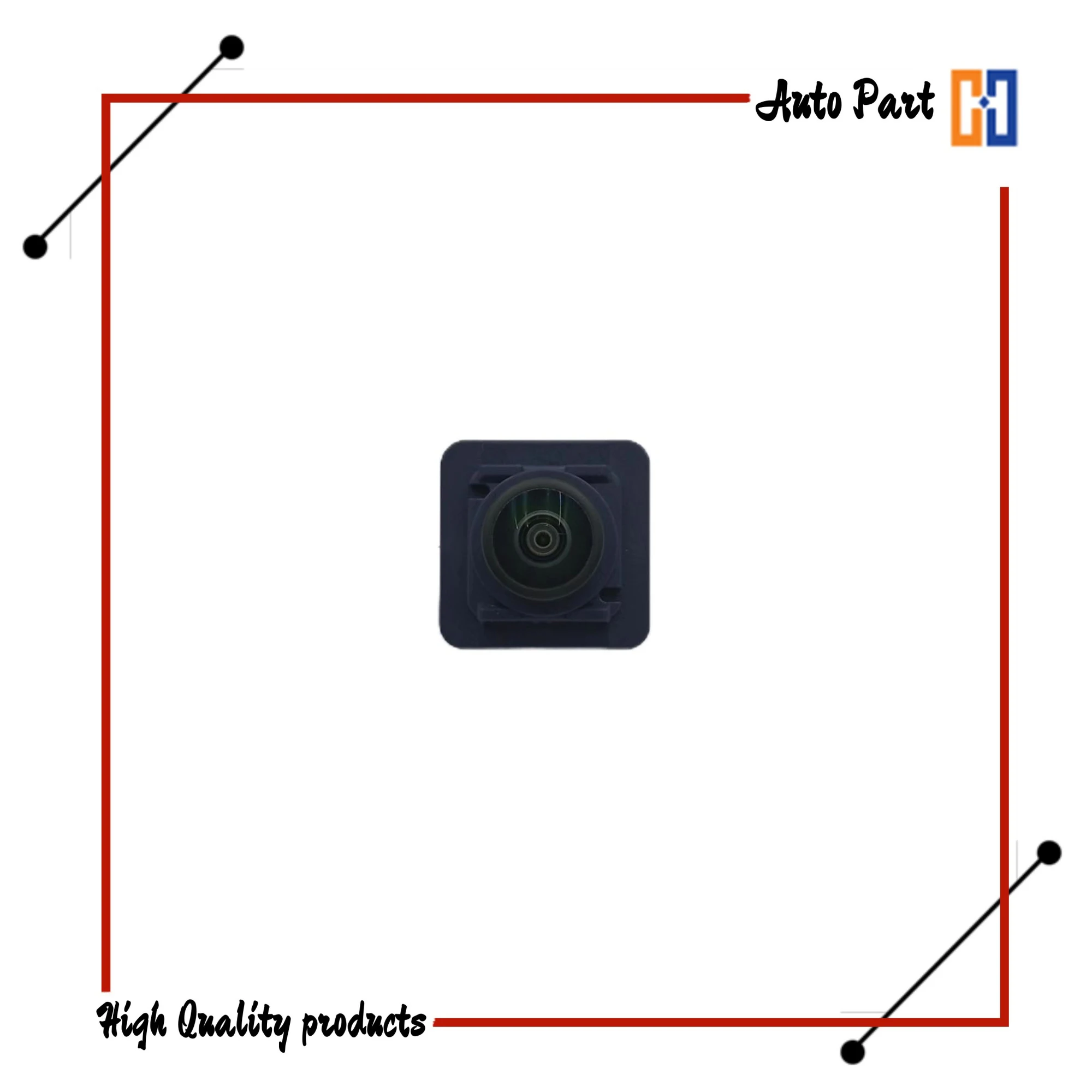 Front Parking Sensor Camera for Ford Explorer 2020/B9/Aviator - JL7Z-19G490D, High-Performance Reverse Radar Camera