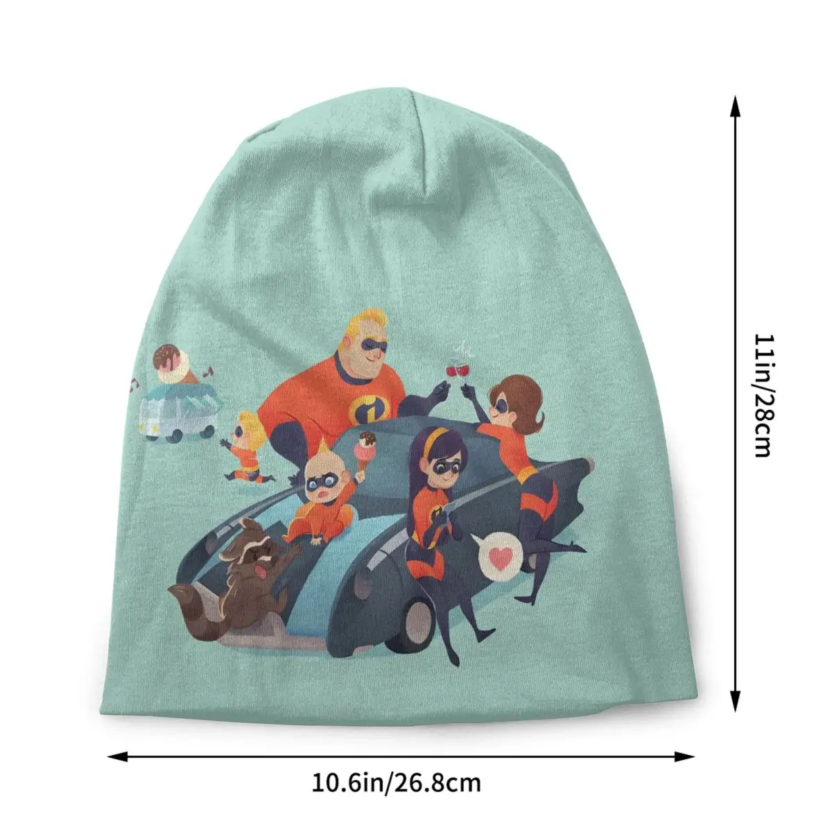 مخصص الخارقون Skullies Beanies قبعات الشارع الشهير شتاء دافئ النساء الرجال متماسكة قبعة الكبار للجنسين خارقة فيلم بونيه القبعات