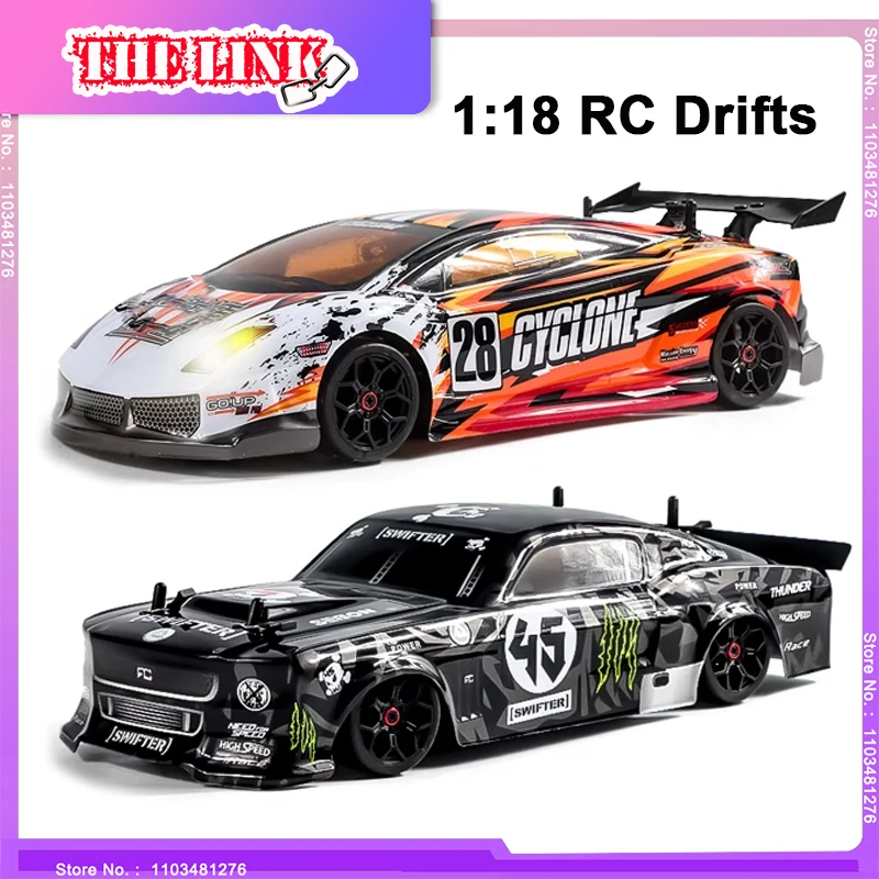 

HAIBOXING 2193 RC Drift Cars 1/18 Scale High Speed Performance with Gyro 2.4GHz 24 KM/H RTR Remote Control Cars for Kids Adults