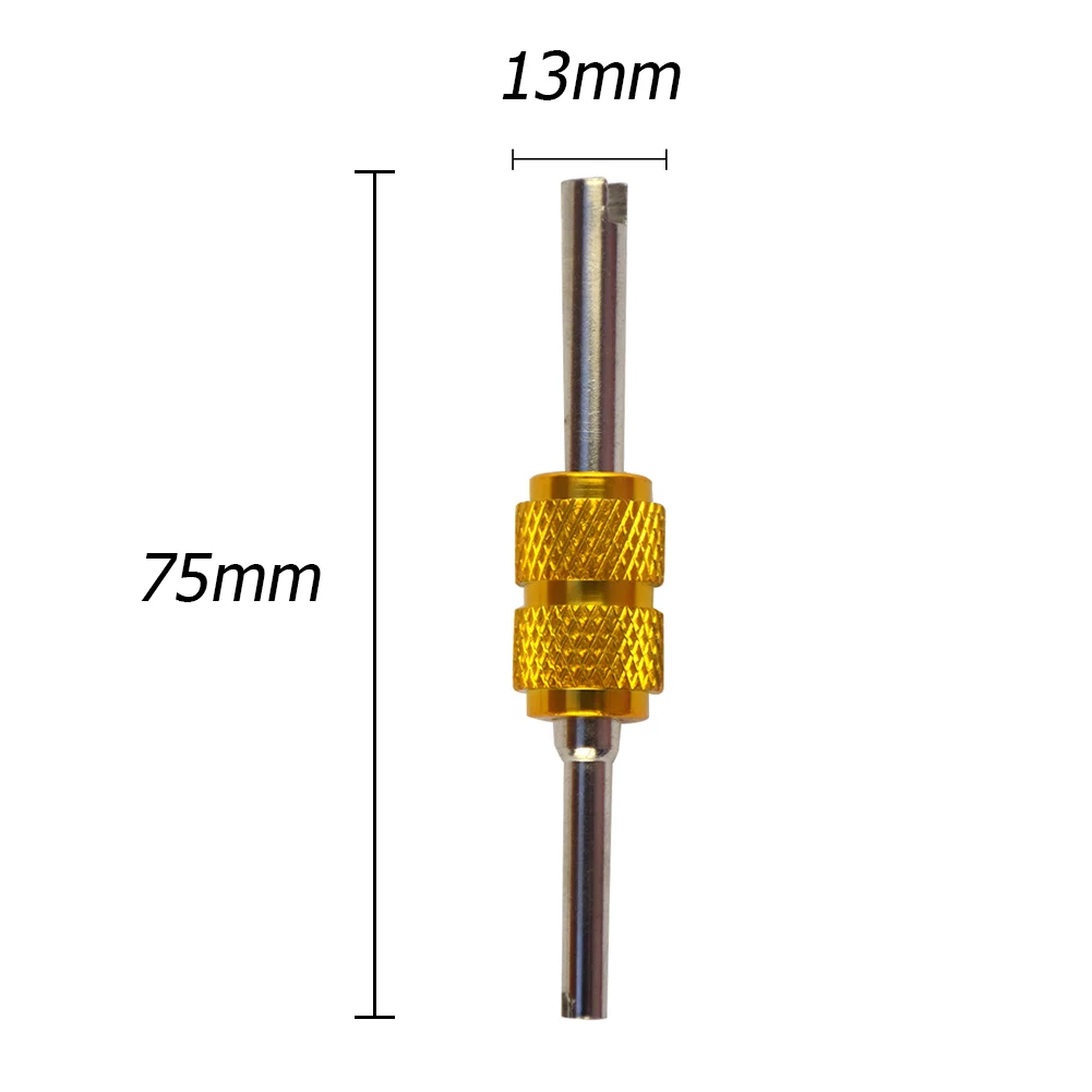 

Air Conditioning Valve Cores Green Tool 10pcs R134a Car A/C Valve Cores Automobile Exterior Repair Components