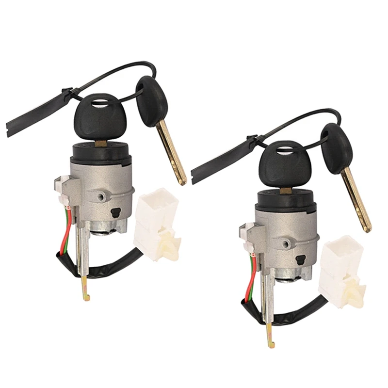 

2 комплекта замка зажигания с ключами 81900-1GF20 для KIA RIO RIO5 10-11 Замок цилиндра в сборе 819001 ГФ20