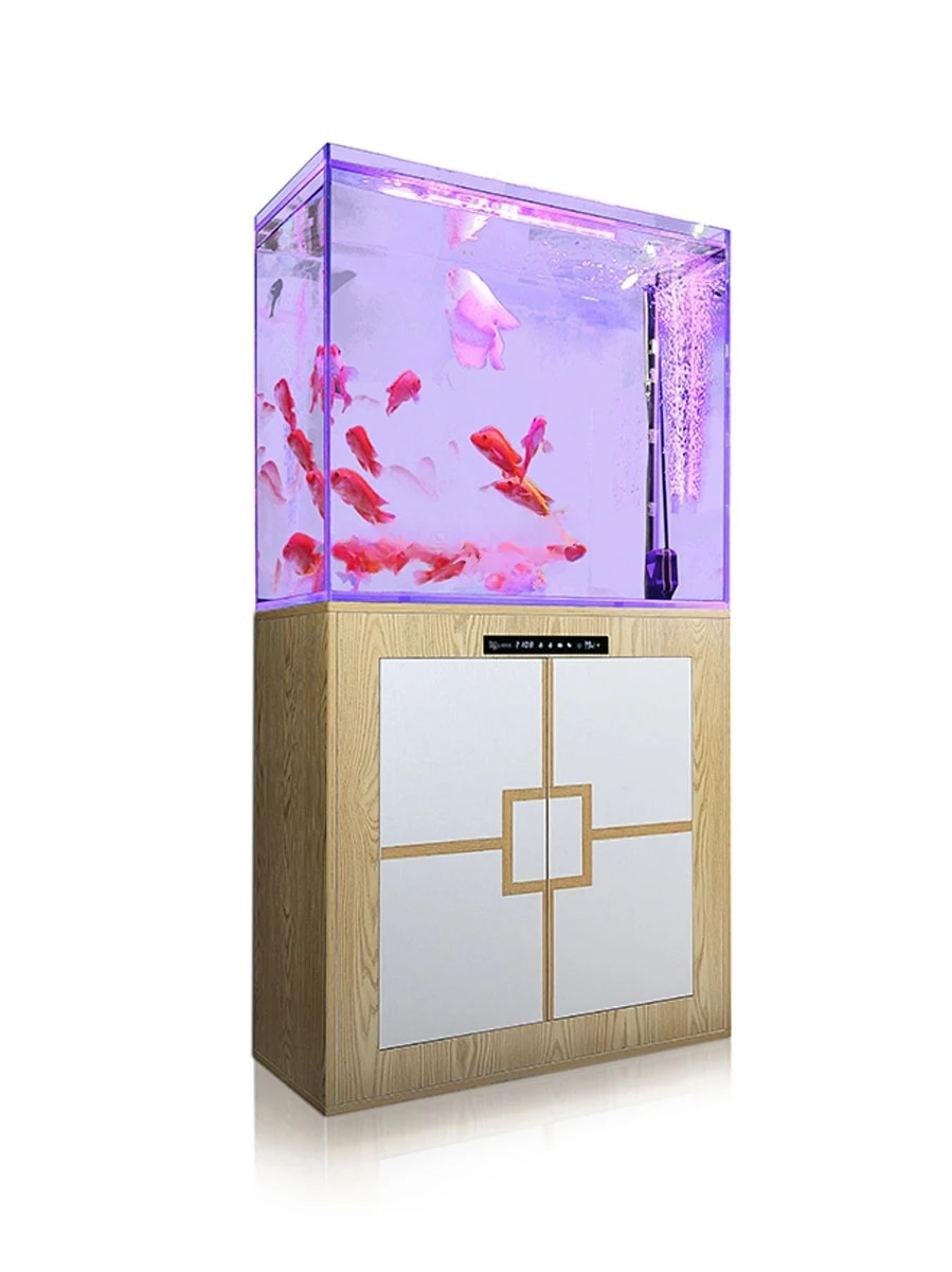 Fish Tank Living Room Floor Home Self-Circulation Ecological Change Water Bottom Filter Creative Intelligence Aquarium