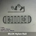 7 ranuras Nylon-BK
