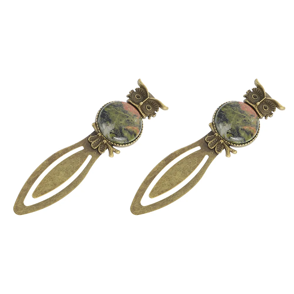 

Owl Shaped Bookmarks Metal Zinc Alloy Lightweight Cute Decorative Page Markers for Kids Students Gifts Bookmark