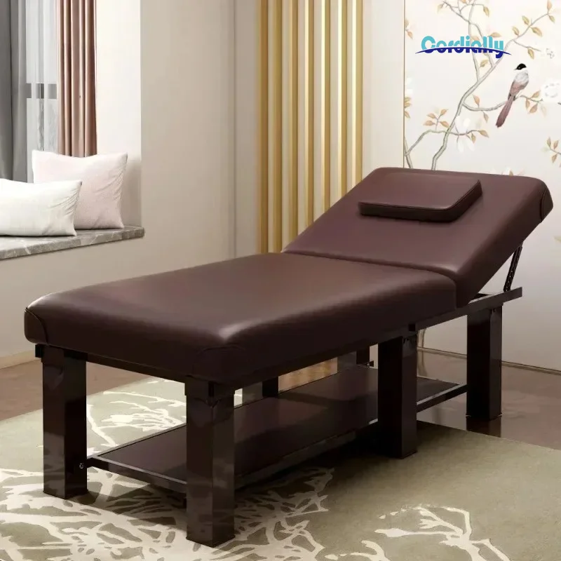 Beauty Spa Massage Table Facial Lash Tattoo Ear Cleaning Thai Bed Salon Furniture
