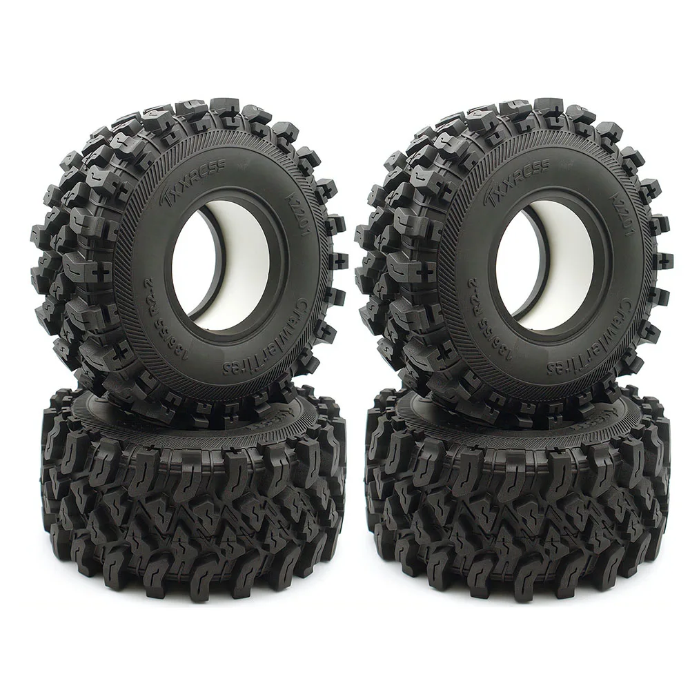 

Шины TxxRcss 2.2 для краулеров, 136 мм/5.35 дюйма, подходят для дисков 2.2 Beadlock, для Traxxas TRX4, Axial SCX10 II, AX10, Wraith, D90, белые