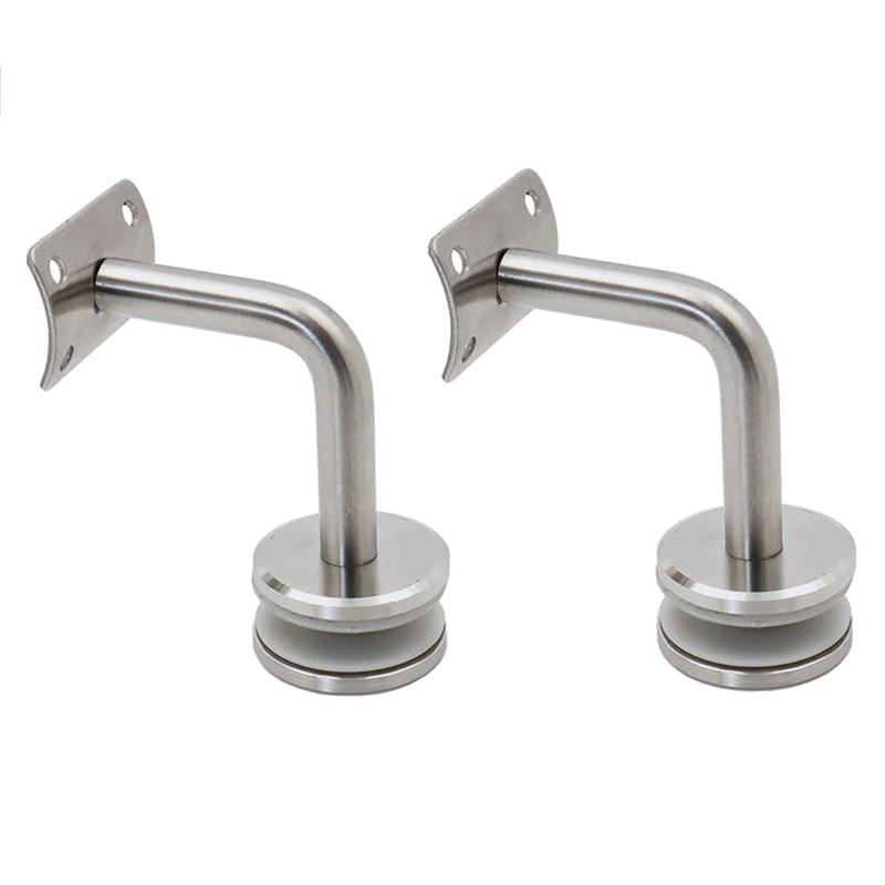 

Stainless Steel Solid Combination Wall Bracket Handrail Stair Fixing Holder Glass Clamp Household Hardware Part