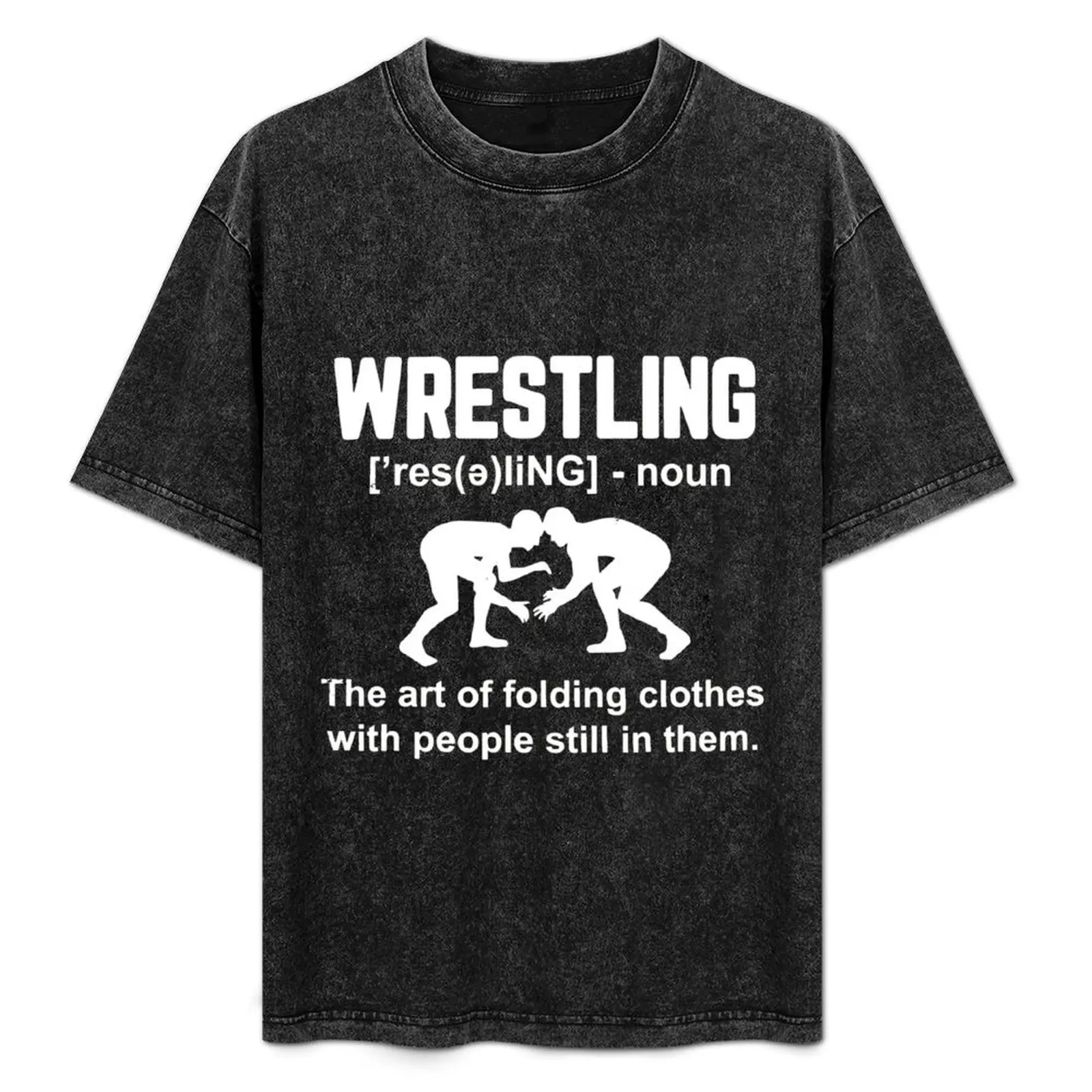 

Wrestling Definition Funny Wrestle T-Shirt customs quick-drying summer clothes cute clothes shirts men