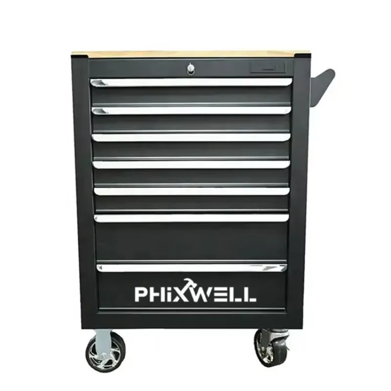

Workshop Garage Storage Cabinet Chest Cart With Wheels Warehouse Storage Customized Packing Tools Box Kit Tray