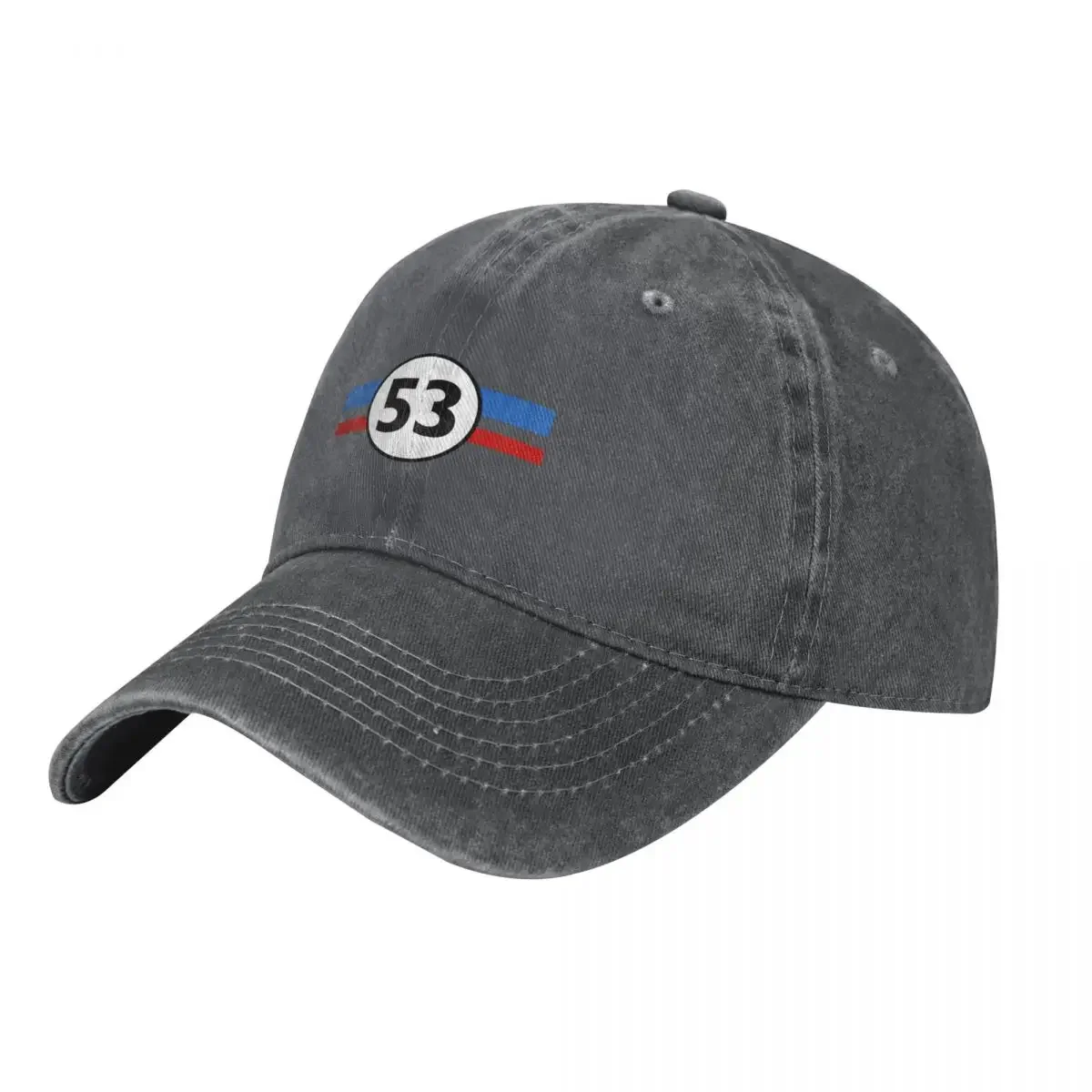 

Herbie 53 Racing Car 1963s Circle Logo Baseball Cap Unique hats Luxury Cap Beach Outing Military Tactical Cap Man Women's