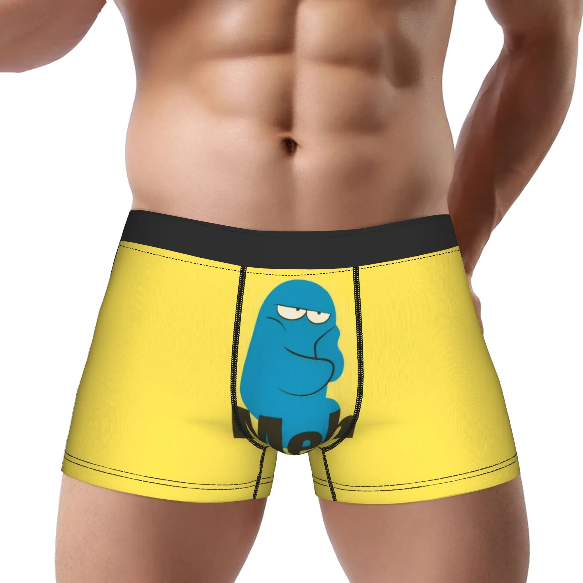 Fosters Home for Imaginary Friends Underpants Breathbale Panties Man Underwear  Print Shorts Boxer Briefs