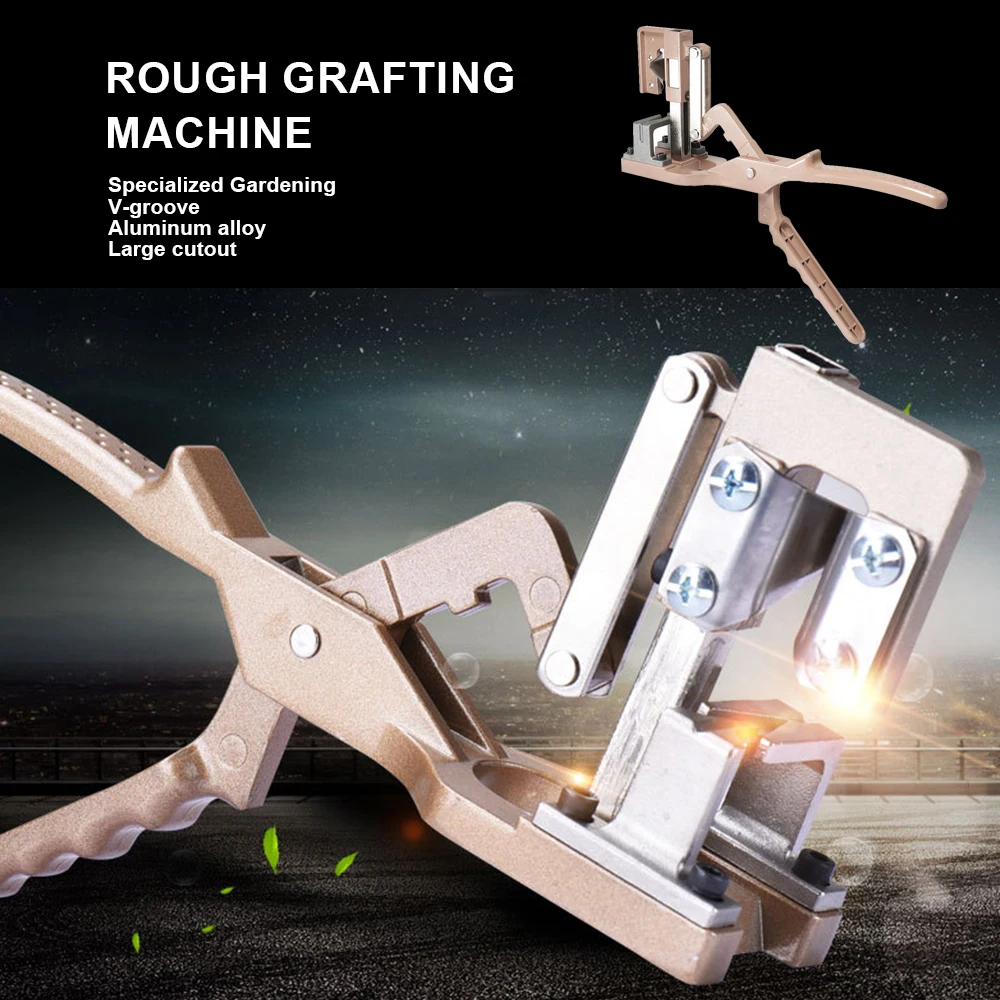 Gardening Pruning Tools Grafting Scissors Pruning Shears V-shaped Aluminium Alloy Handle SK5 Blade Garden Grafting Machine