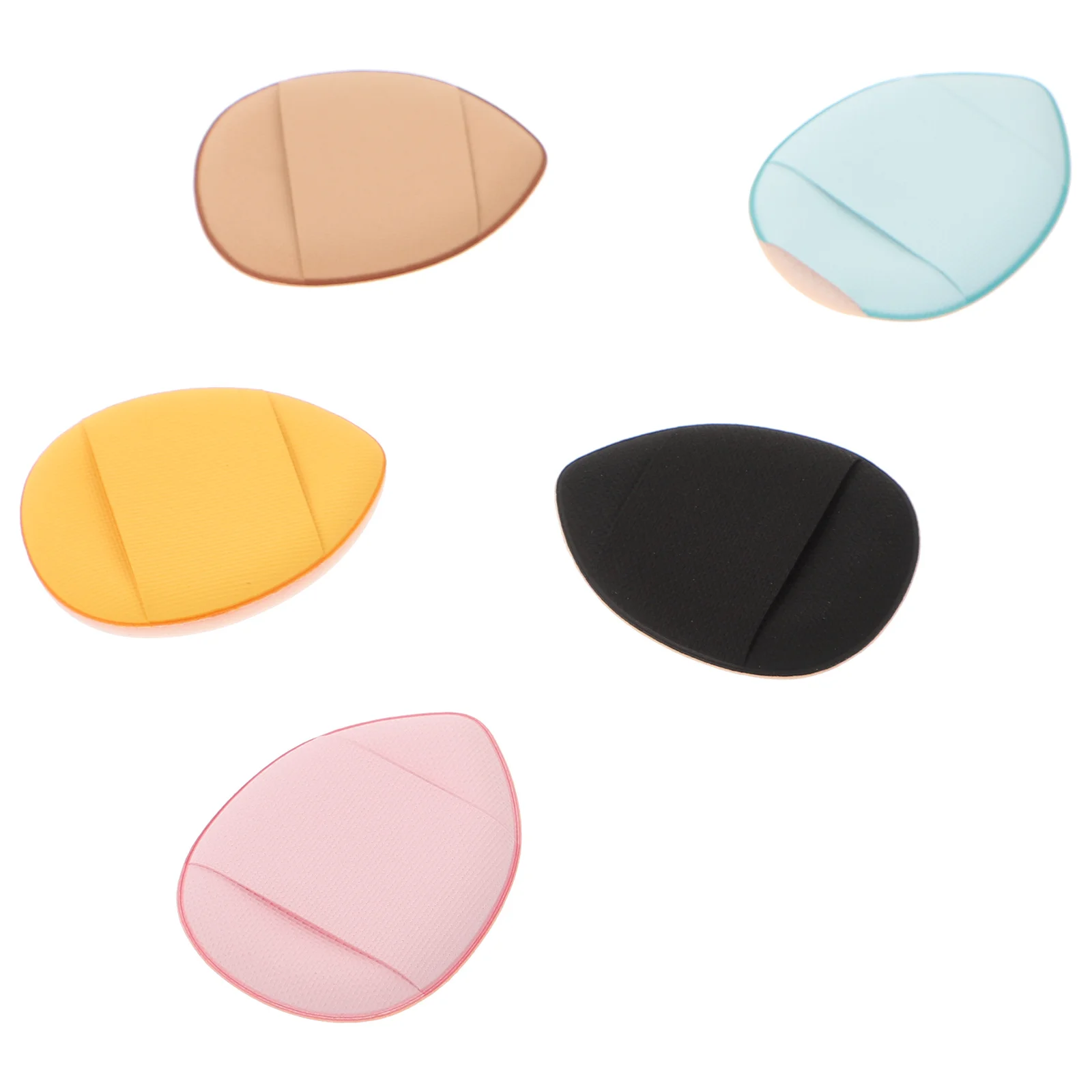 1Set Finger Size Mini Makeup Soft Washable Cushion Powder Puff for Foundation Loose Powder Cream