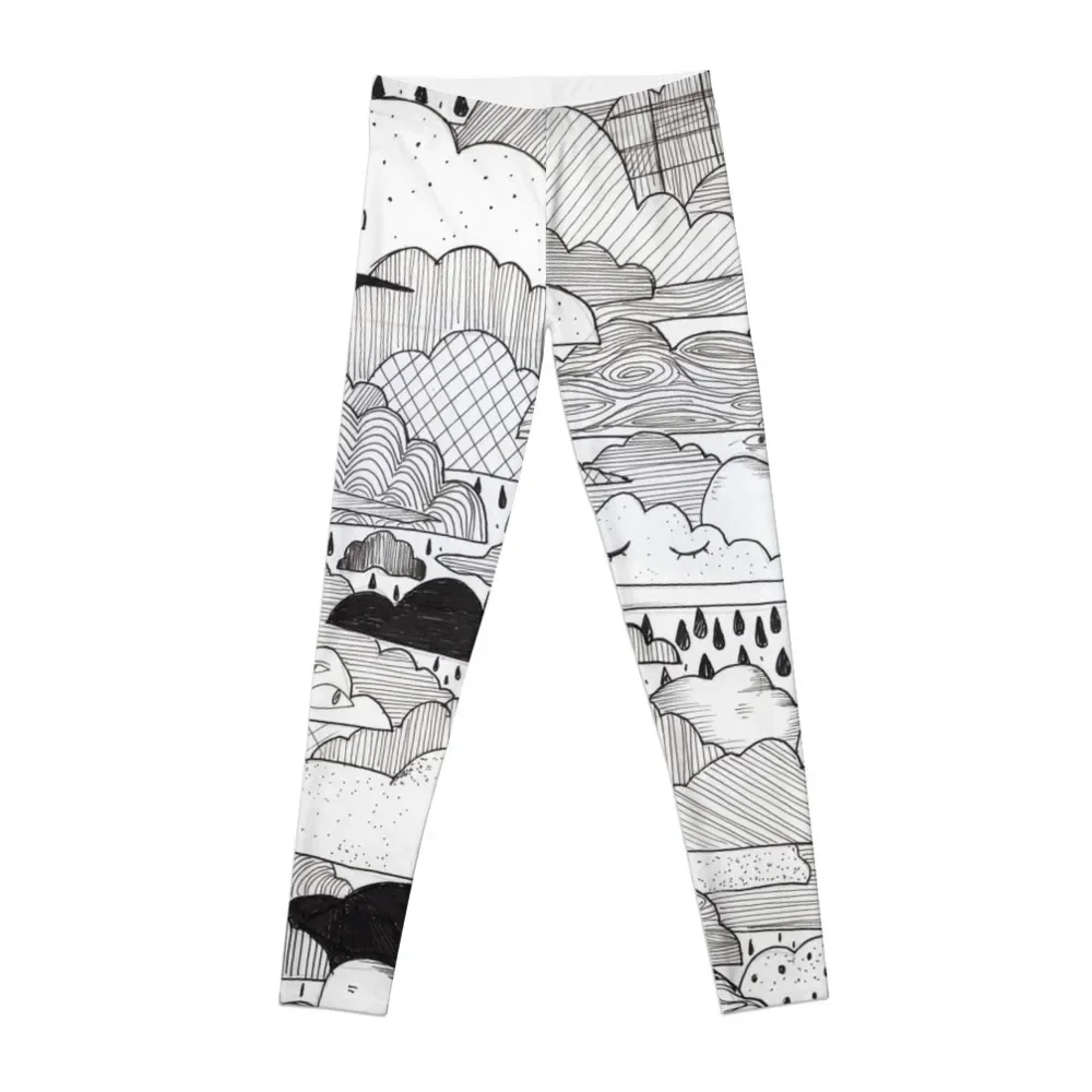 

Clouds Leggings sports for gym sport set gym womans sporty woman gym Womens Leggings