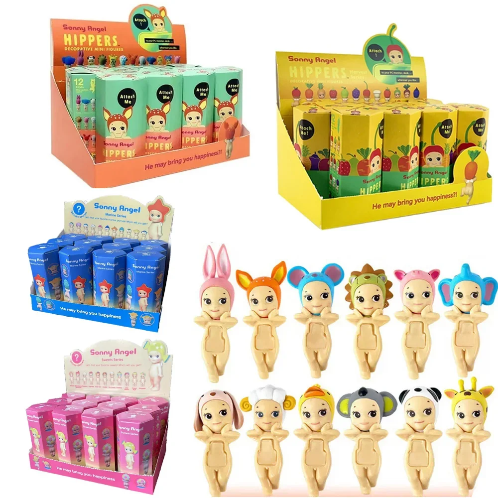 Limited Edition Sonny Angel Animals Dreaming Series Kewpie Dolls PVC Figure Collectible Jupiter Hippers Angel Body Toy